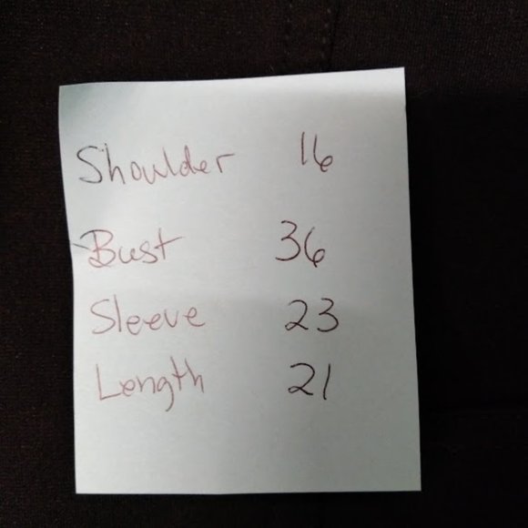 INC International Concepts Large Button Black Jacket Size M - Picture 12 of 12